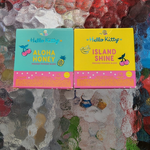 Colourpop × Hello Kitty Blush Set, Aloha Honey & Island Shine - Picture 3 of 7